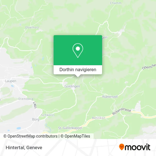 Hintertal Karte