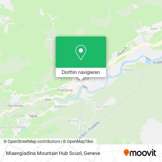 Miaengiadina Mountain Hub Scuol Karte