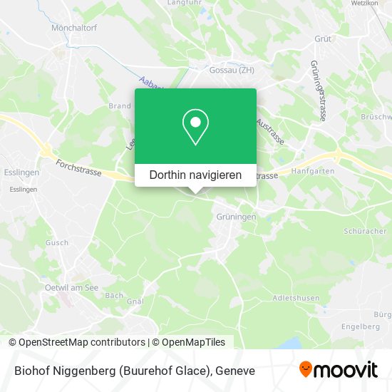 Biohof Niggenberg (Buurehof Glace) Karte
