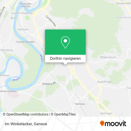 Im Winkelacker Karte