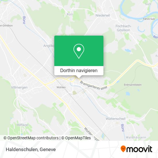 Haldenschulen Karte