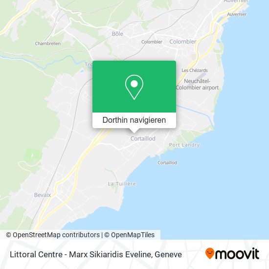 Littoral Centre - Marx Sikiaridis Eveline Karte