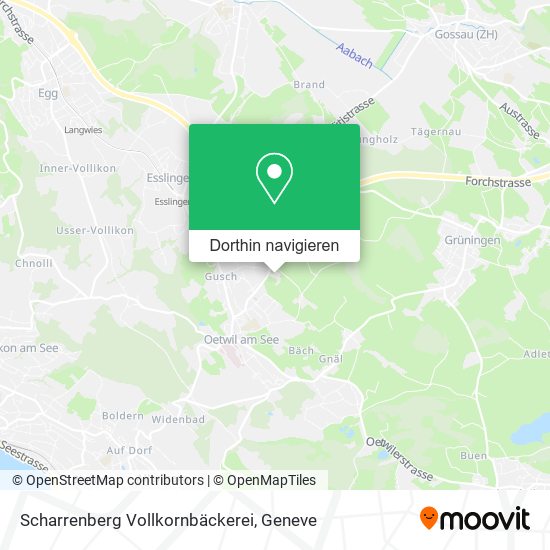 Scharrenberg Vollkornbäckerei Karte