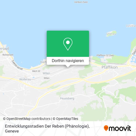 Entwicklungsstadien Der Reben (Phänologie) Karte