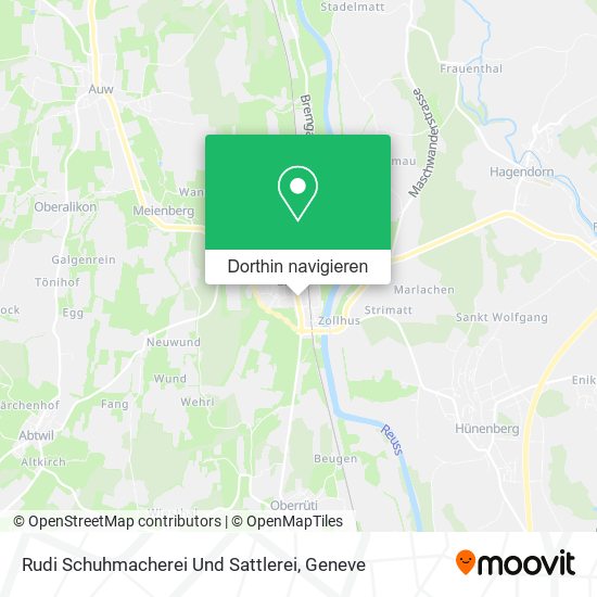 Rudi Schuhmacherei Und Sattlerei Karte