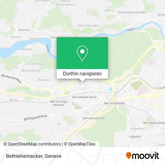 Bethlehemacker Karte