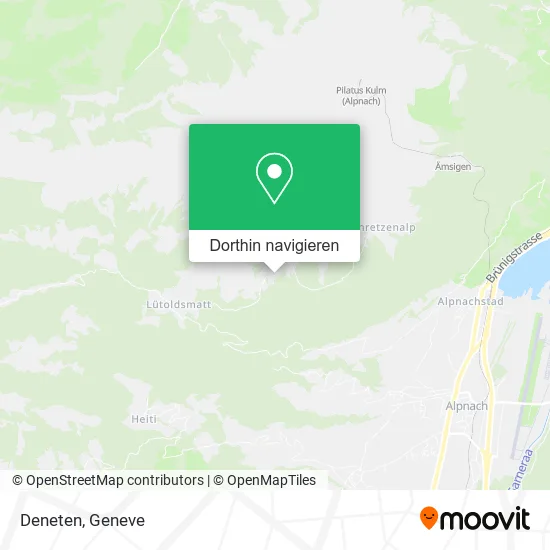 Deneten Karte