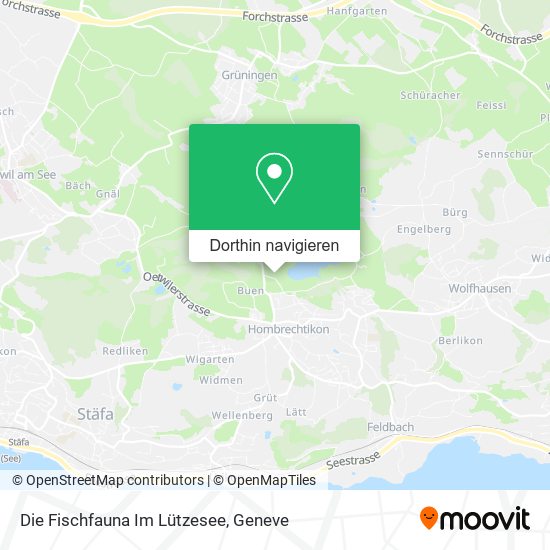 Die Fischfauna Im Lützesee Karte