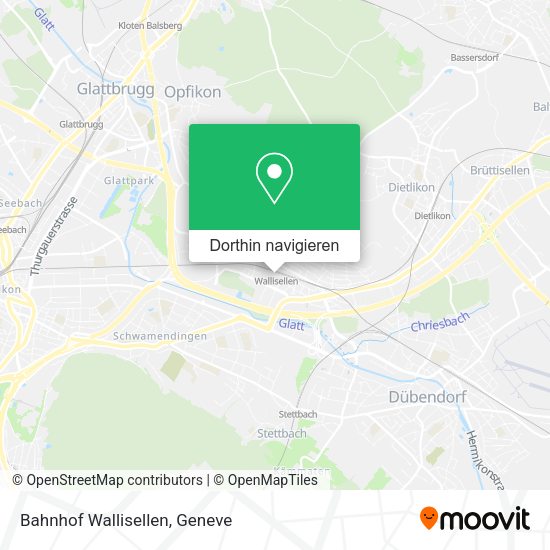 Bahnhof Wallisellen Karte