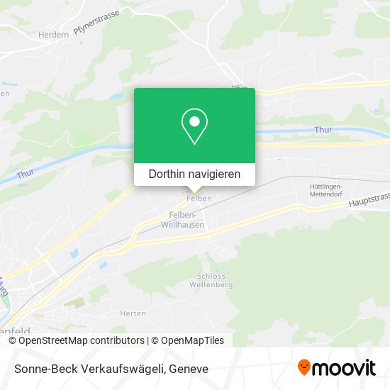 Sonne-Beck Verkaufswägeli Karte