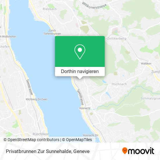 Privatbrunnen Zur Sunnehalde Karte