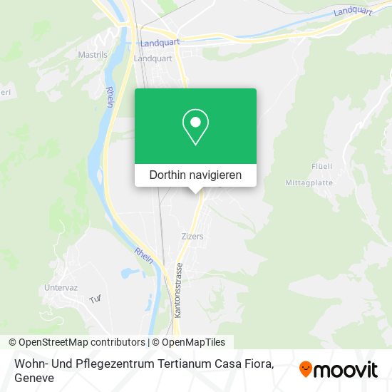 Wohn- Und Pflegezentrum Tertianum Casa Fiora Karte