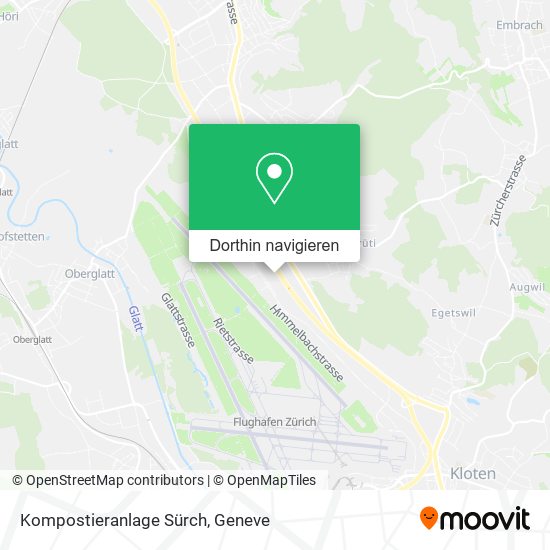 Kompostieranlage Sürch Karte