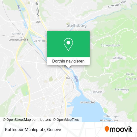 Kaffeebar Mühleplatz Karte