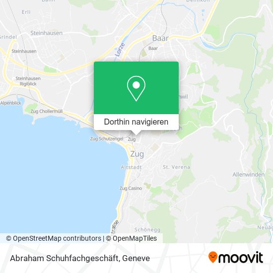 Abraham Schuhfachgeschäft Karte