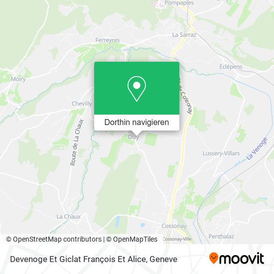 Devenoge Et Giclat François Et Alice Karte