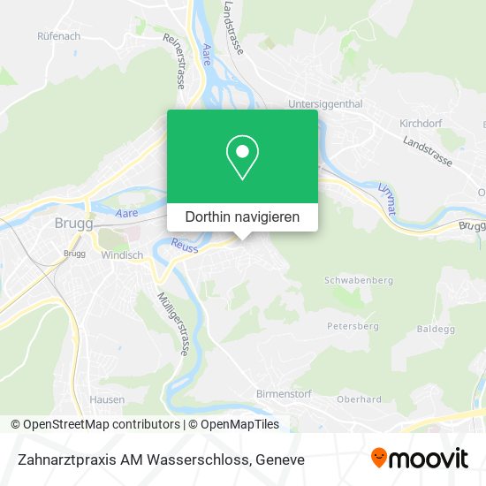 Zahnarztpraxis AM Wasserschloss Karte