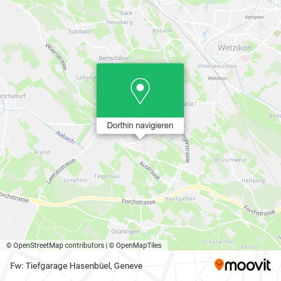 Fw: Tiefgarage Hasenbüel Karte