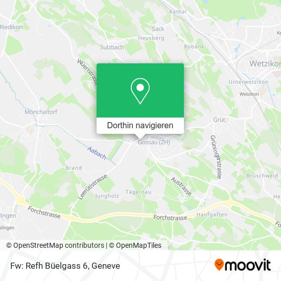 Fw: Refh Büelgass 6 Karte