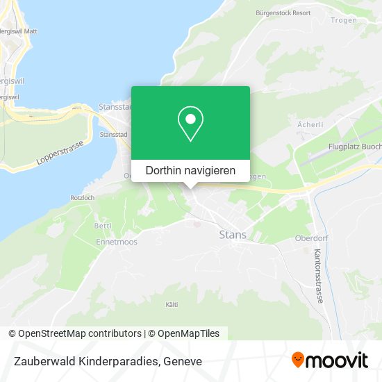 Zauberwald Kinderparadies Karte