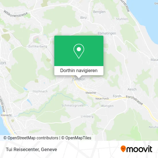 Tui Reisecenter Karte