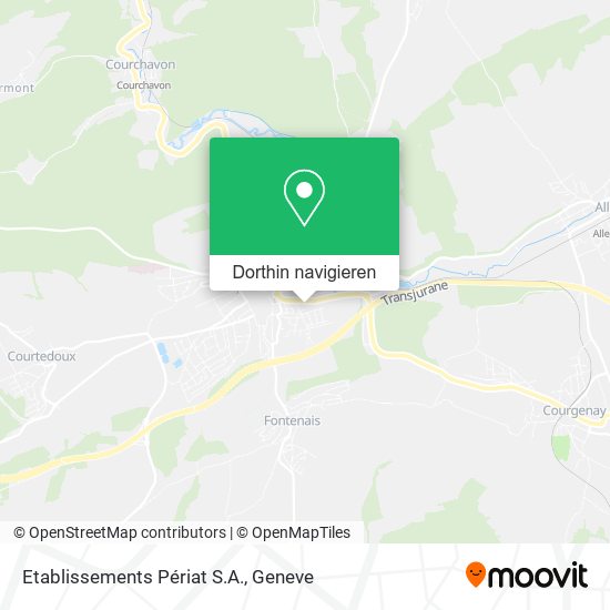 Etablissements Périat S.A. Karte