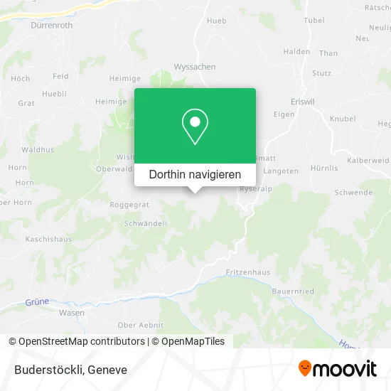 Buderstöckli Karte