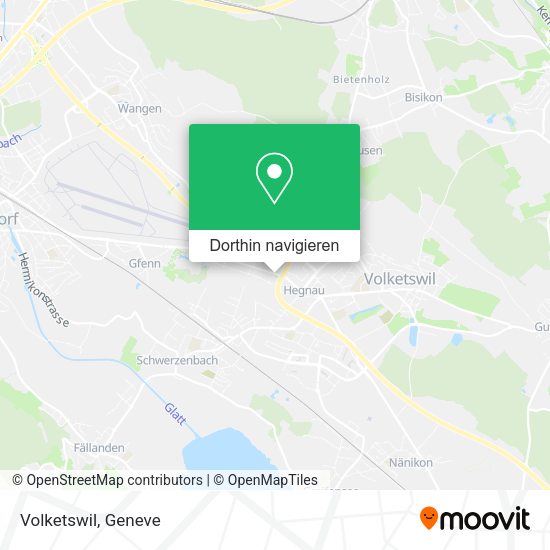 Volketswil Karte