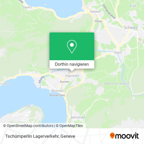 Tschümperlin Lagerverkehr Karte