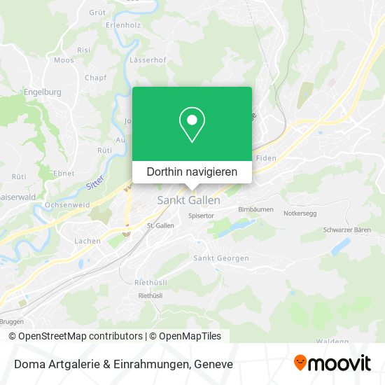 Doma Artgalerie & Einrahmungen Karte
