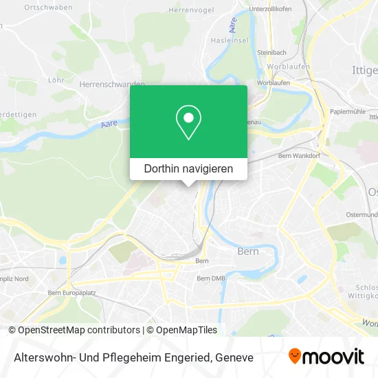 Alterswohn- Und Pflegeheim Engeried Karte
