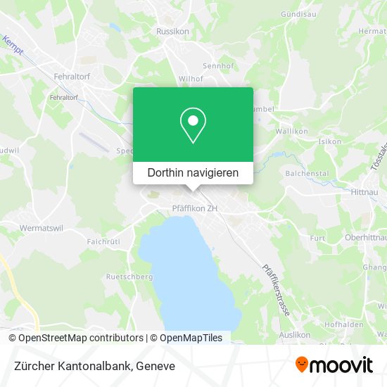 Zürcher Kantonalbank Karte