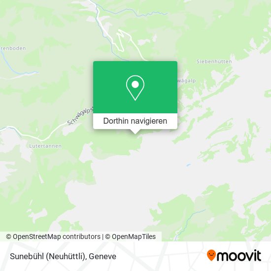 Sunebühl (Neuhüttli) Karte
