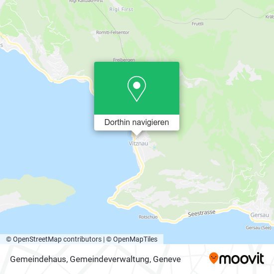 Gemeindehaus, Gemeindeverwaltung Karte