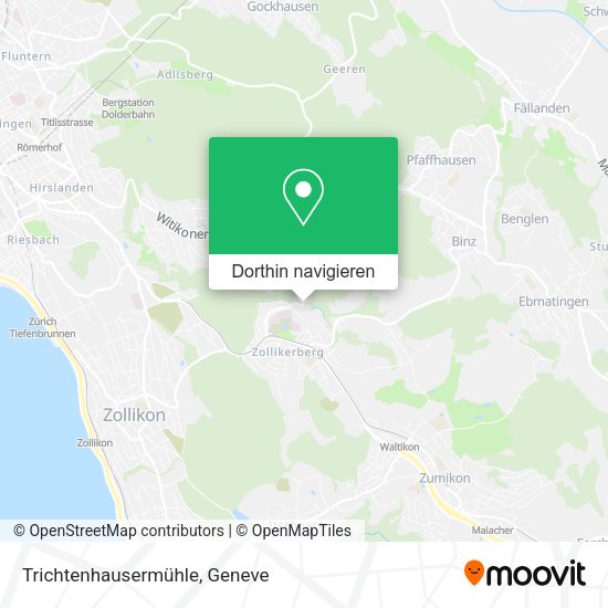 Trichtenhausermühle Karte