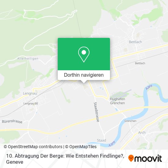 10. Abtragung Der Berge: Wie Entstehen Findlinge? Karte