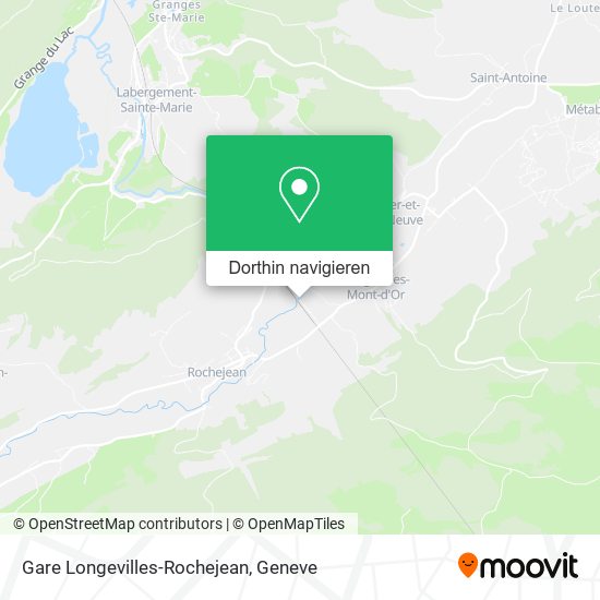 Gare Longevilles-Rochejean Karte