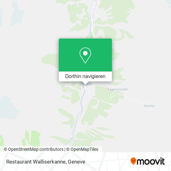 Restaurant Walliserkanne Karte