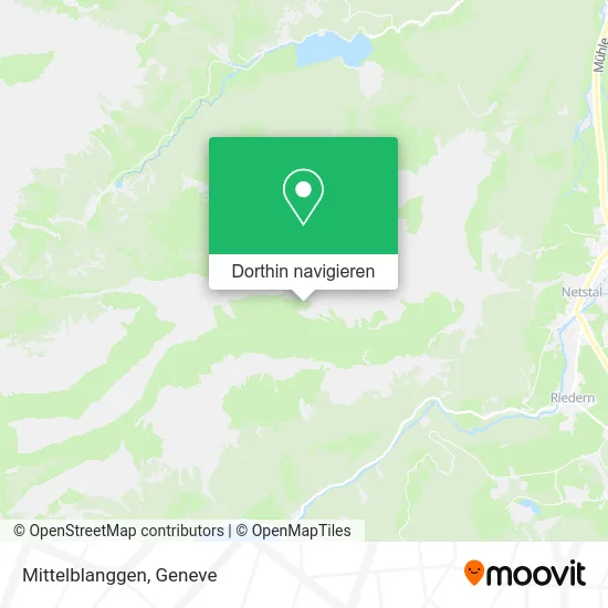 Mittelblanggen Karte