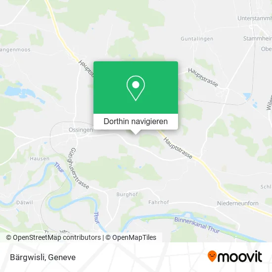 Bärgwisli Karte