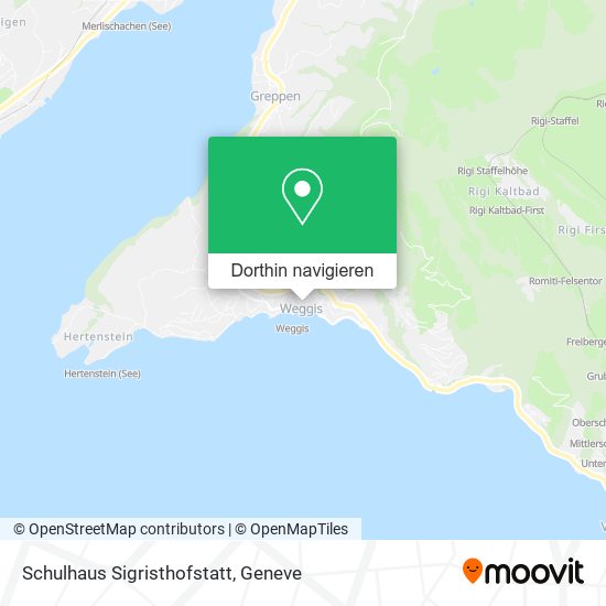 Schulhaus Sigristhofstatt Karte