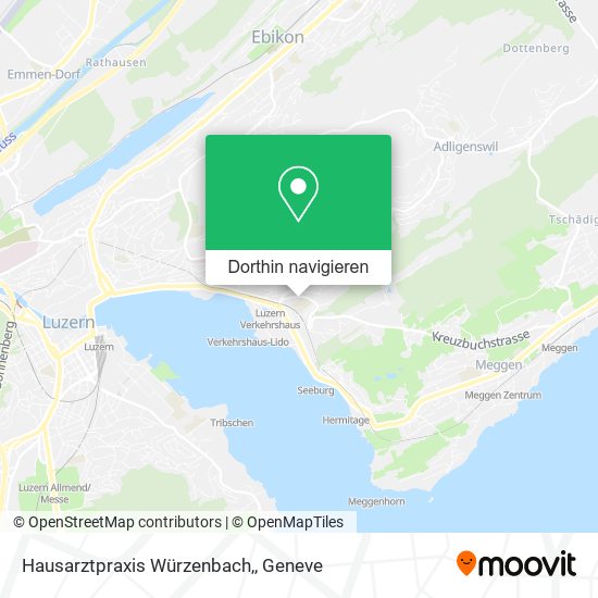 Hausarztpraxis Würzenbach, Karte