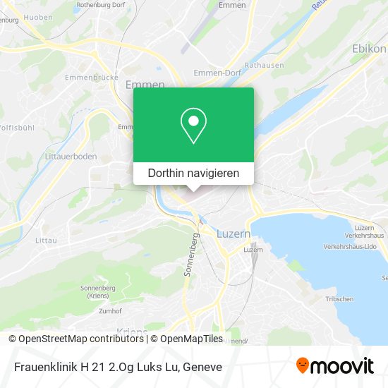 Frauenklinik H 21 2.Og Luks Lu Karte