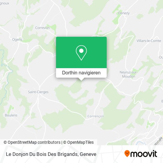Le Donjon Du Bois Des Brigands Karte