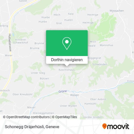 Schonegg Dräjerhüsli Karte