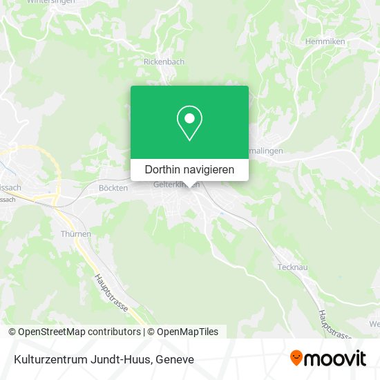 Kulturzentrum Jundt-Huus Karte