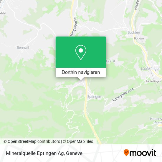 Mineralquelle Eptingen Ag Karte