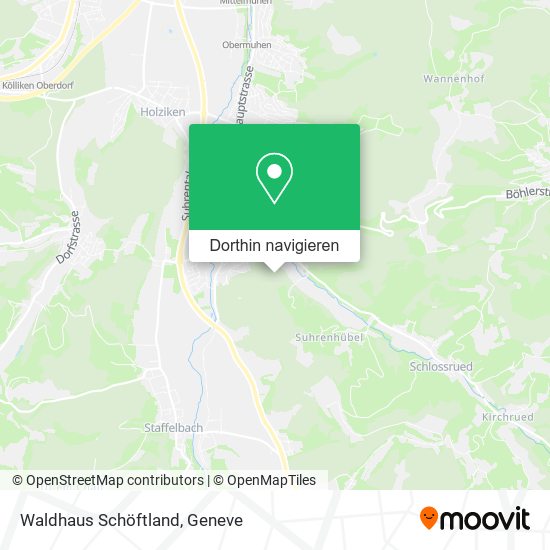 Waldhaus Schöftland Karte