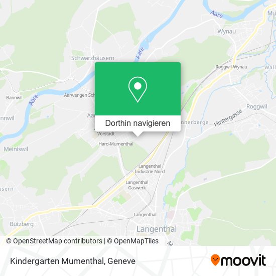 Kindergarten Mumenthal Karte