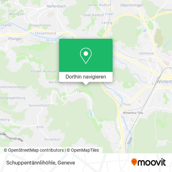 Schuppentännlihöhle Karte